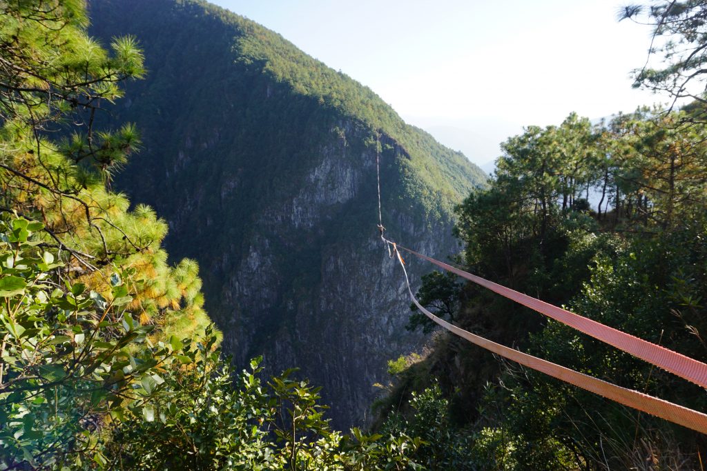 slackline highline friedi kühne free solo world record china ryan robinson