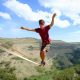 slackline highline friedi kühne blind weltrekord world record