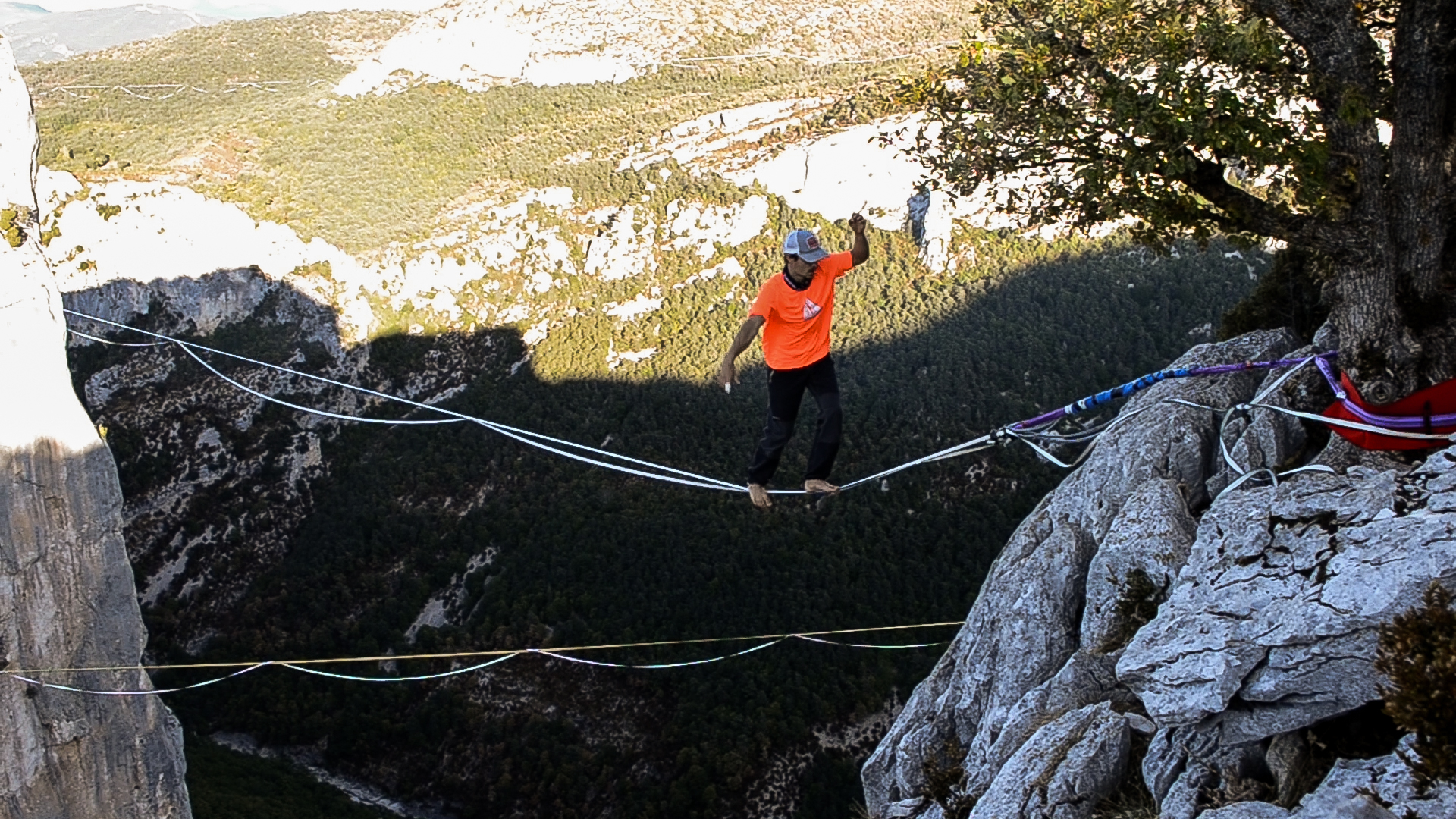 slackline highline friedi kühne free solo world record weltrekord no safety